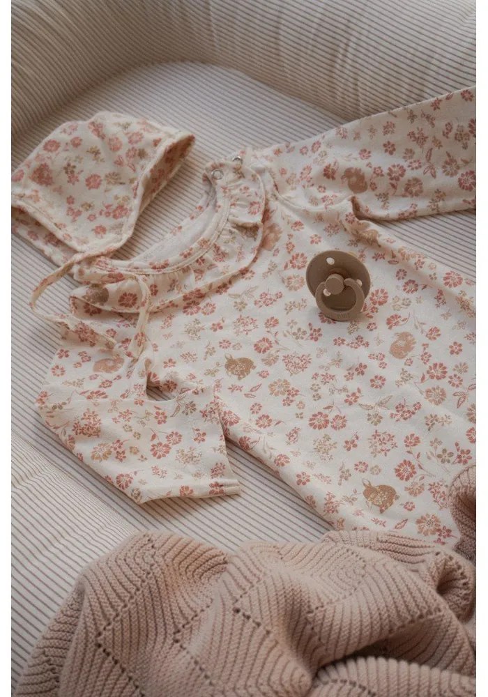 Bézs bio pamut kötött gyerek takaró 80x100 cm Almond – Cam Cam Copenhagen