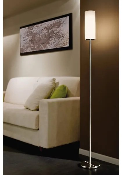 EGLO 85982 - Állólámpa TROY 3 1xE27/40W fehér