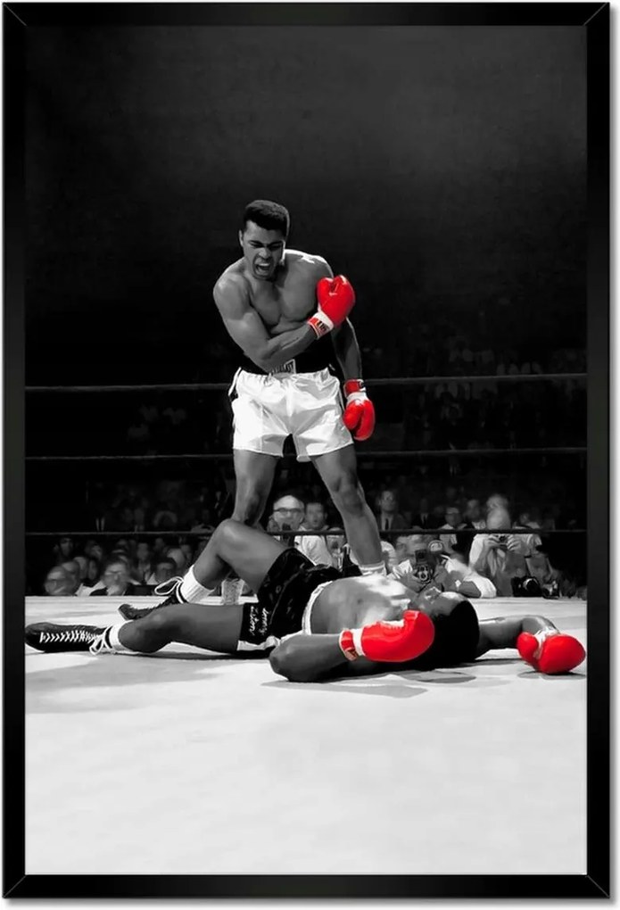 Poszterek keretben 40x60 Muhammad Ali Boxer