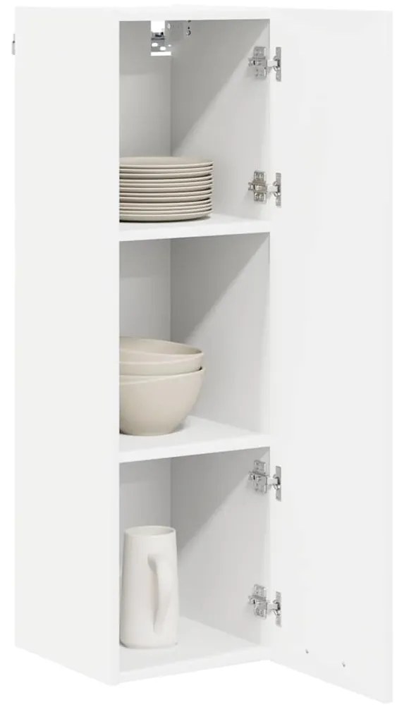 Függő szekrény polcokkal Riga Fehér 30 x 31 x 100 cm Faanyag