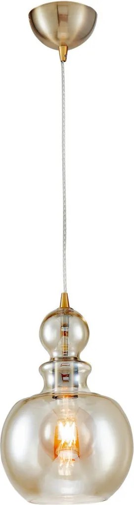 MAYTONI P003PL-01BZ TONE Modern Függesztett Lámpa Borostyán E27 IP20