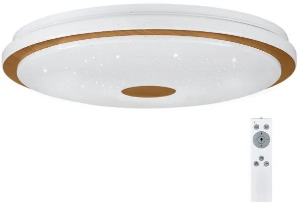 Eglo 900599 - LED Dimmelhető mennyezeti lámpa LANCIANO LED/35W/230V + távirányító