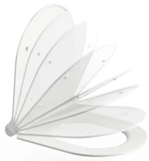 Ravak X01535 - Falra szerelhető WC Rimless UNI kerámia/fehér