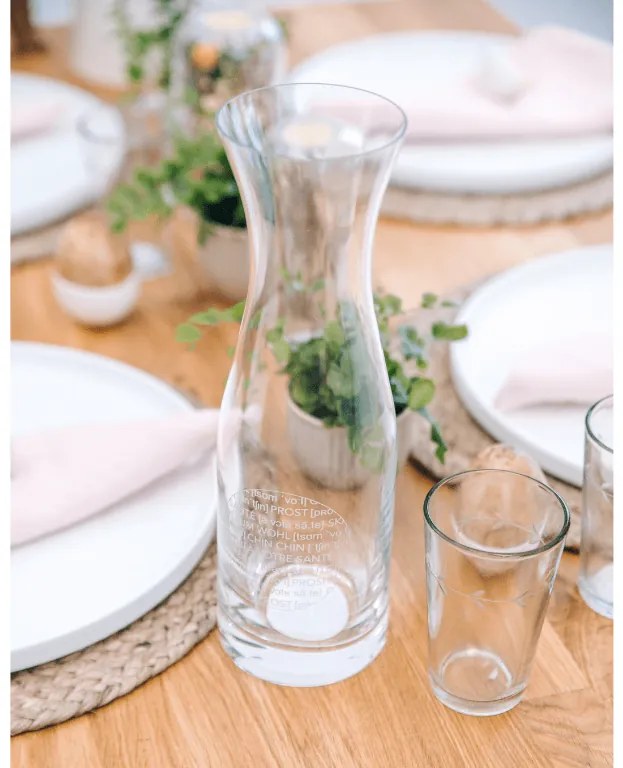 Üveg dekanter borhoz VINO APERO, 1000 ml