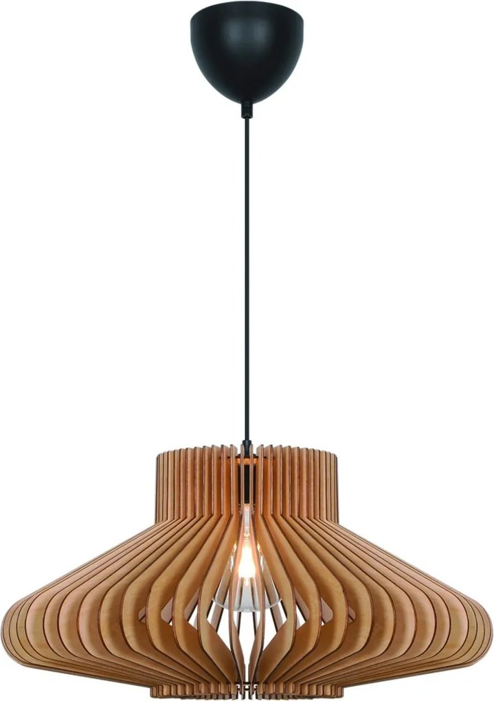 Nordlux modern skandináv függeszték manago természetes fa nor2512353014