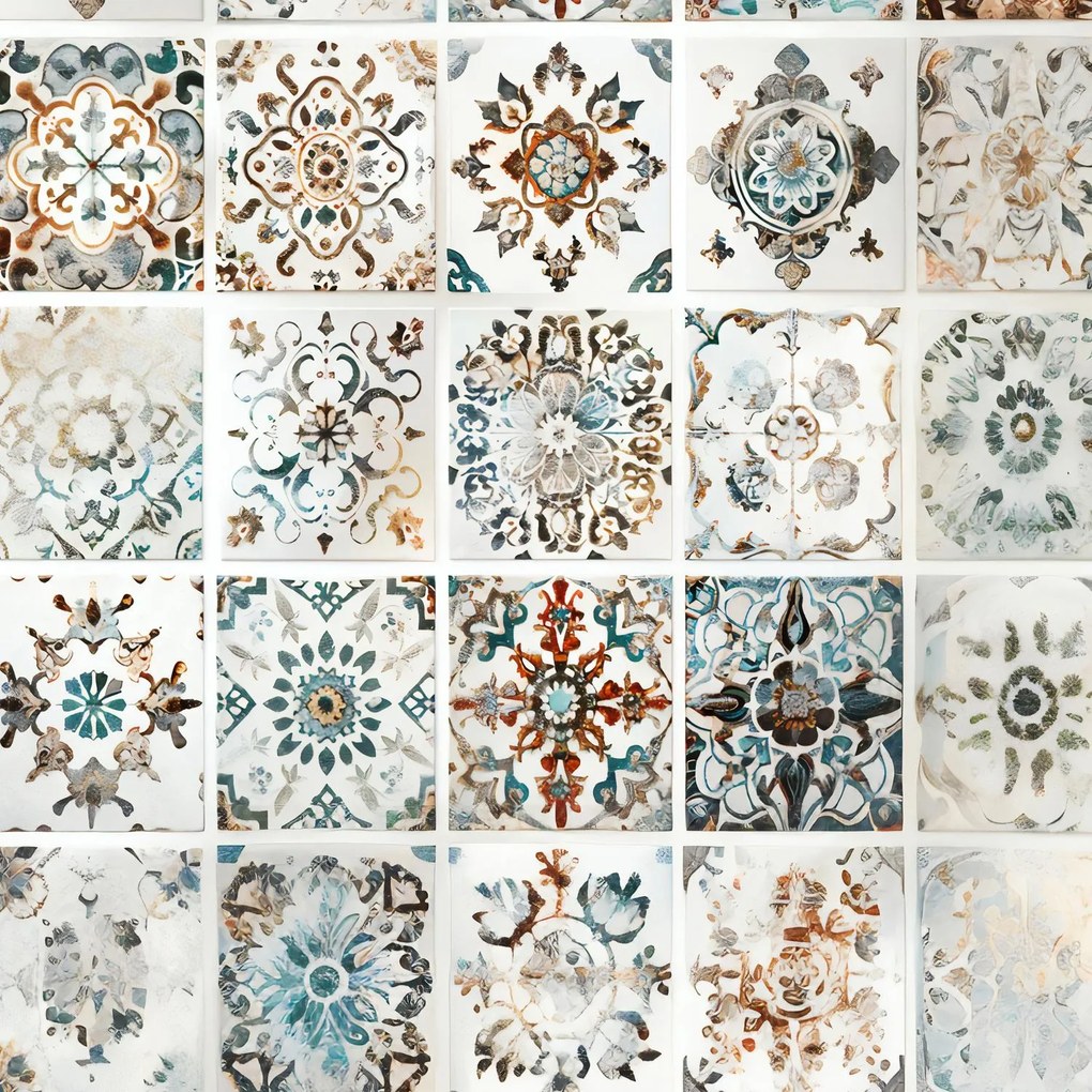 Fotótapéta - Mintás csempék (147x102 cm)