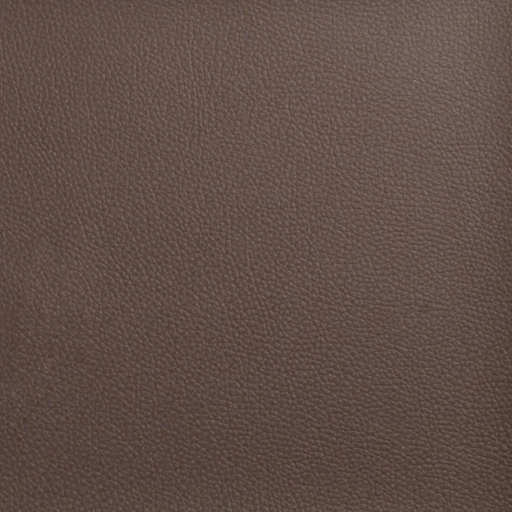 barna műbőr pad 110 x 76 x 80 cm