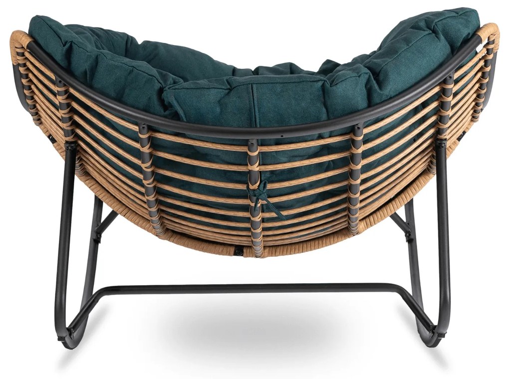 Hintafotel Zöld Párnával. ELTON