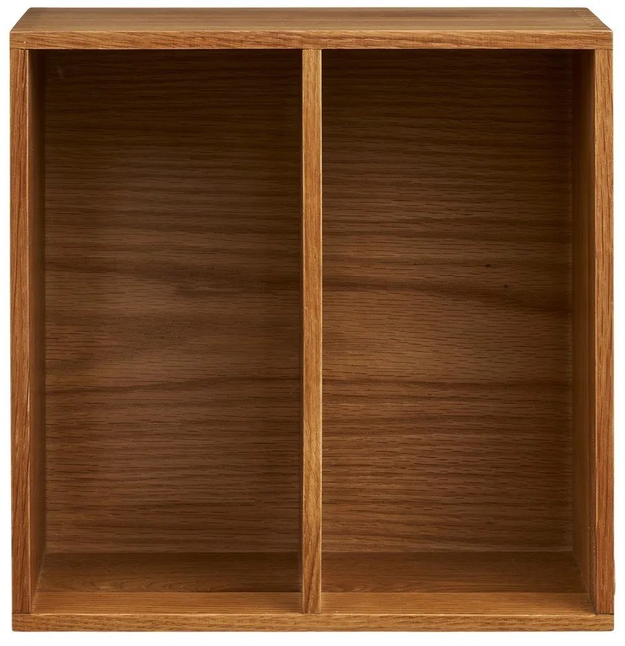 Natúr színű többszintes tölgyfa fali polc 18 cm Townsville – House Nordic