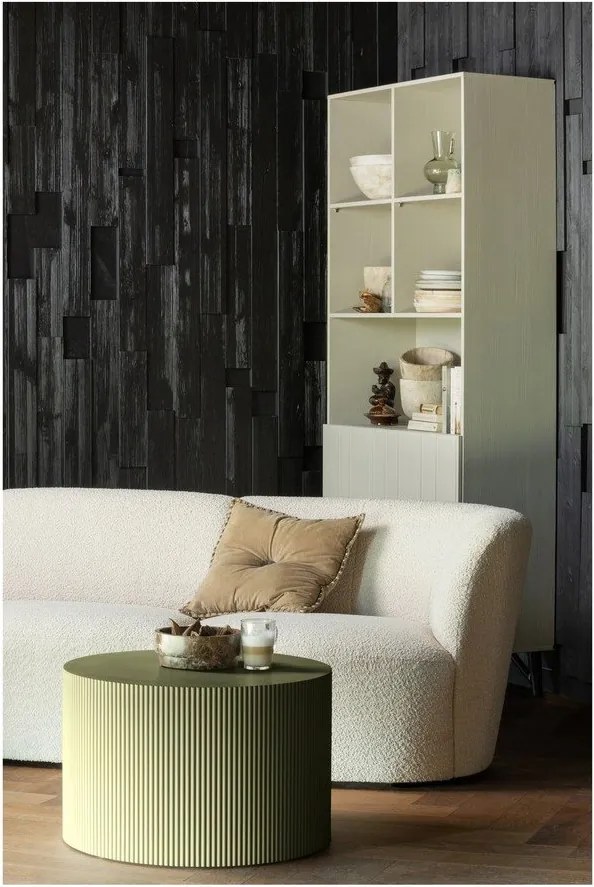 Khaki kerek dohányzóasztal ø 60 cm Sanne – WOOOD