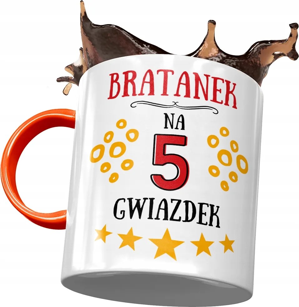 Narancssárga Bögre Az Árvácska számára Ideális Ajándék Fénykép Nyomtatással