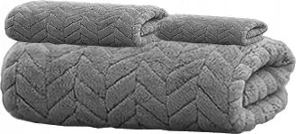 Törölköző szett 3 db-os puha és nedvszívó fürdő szett