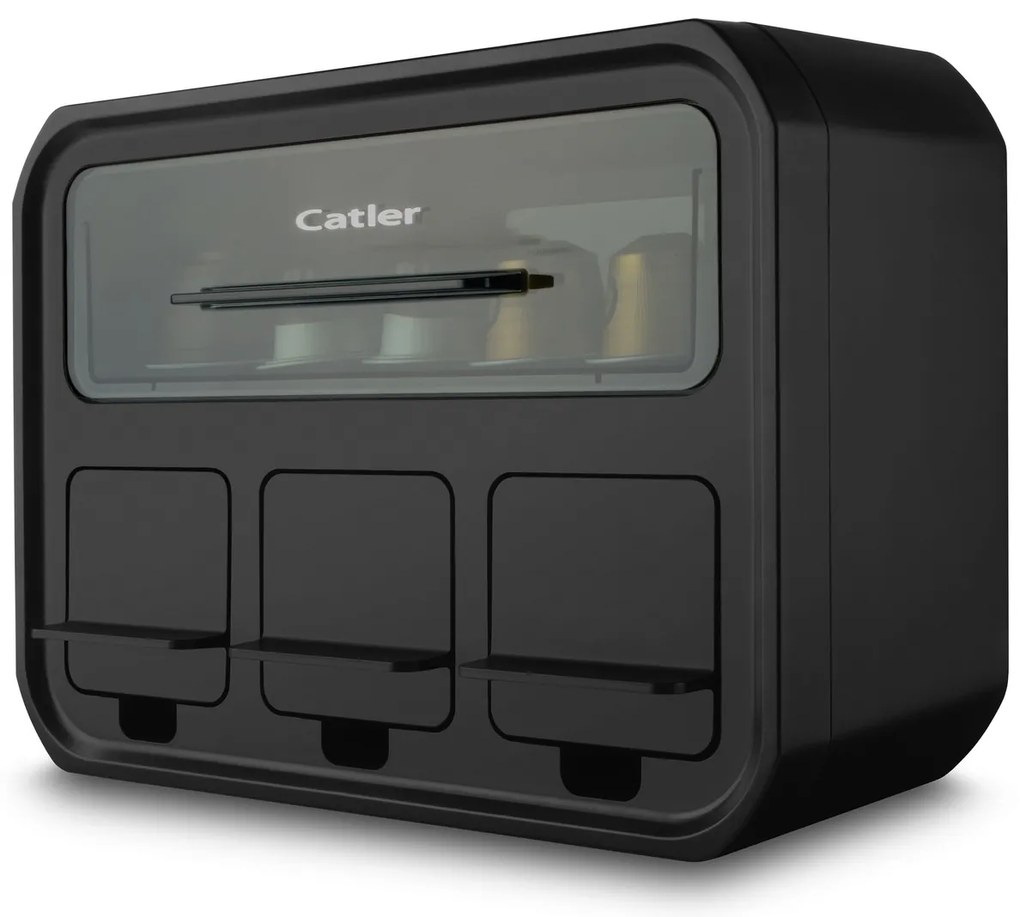 Catler ESB tárolódoboz kapszulákhoz, fekete