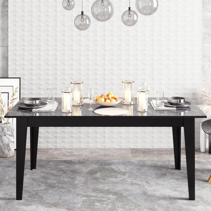 Étkező asztal Polka - Black