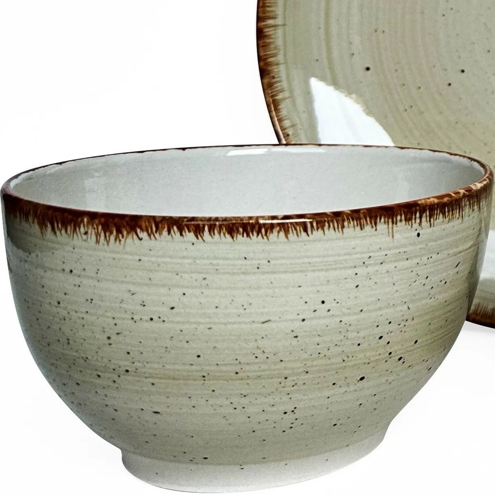 Banquet Spiral Ivory étkészlet, 30 db