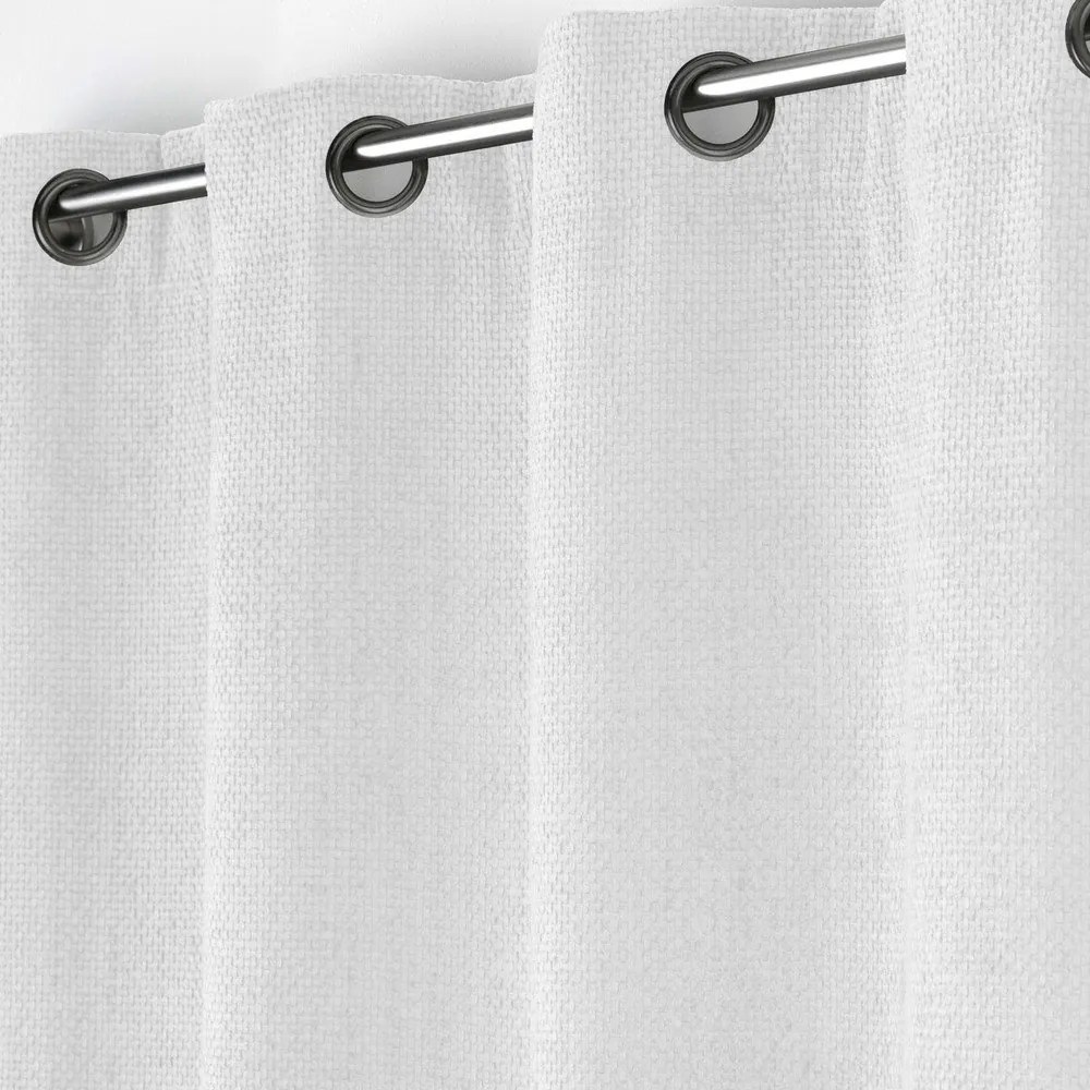 Fehér zsenília függöny 140x260 cm Leo – douceur d'intérieur