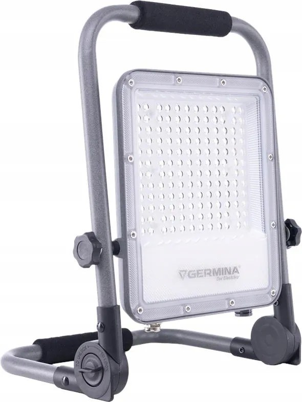 Hordozható Led fényvető fogantyúval 100W b.hideg 6000K 10000lm lencse diódák