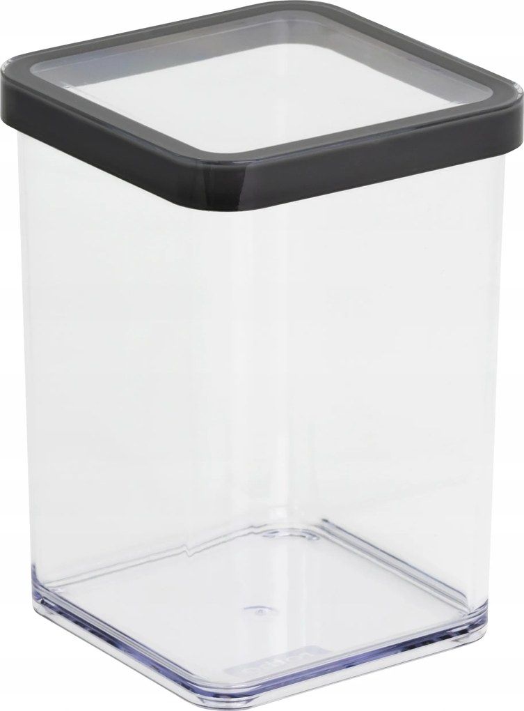 Loft Rotho ételtároló doboz 1L fekete szegéllyel