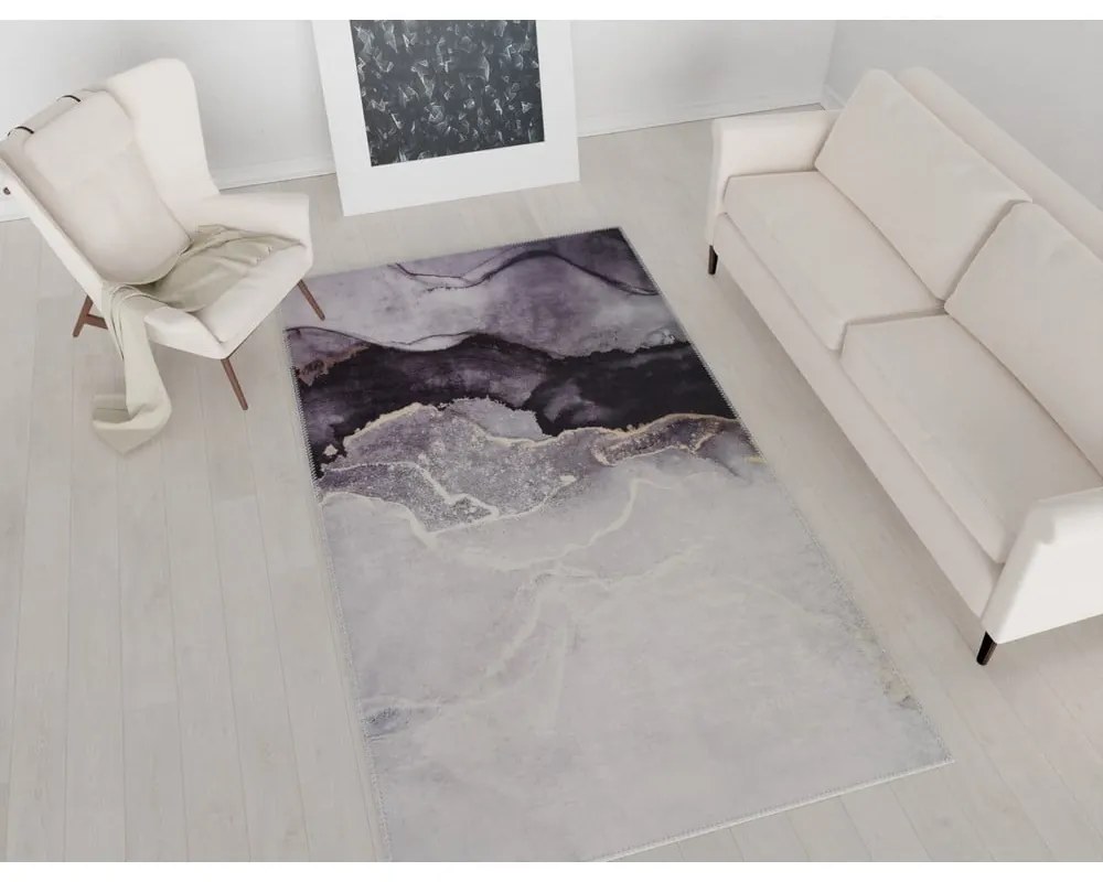 Szürke mosható szőnyeg 230x160 cm - Vitaus