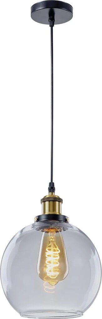 Függő Lámpa Nappali Csillár Konyha Mossodor Vintage Földgömb E27 Erős