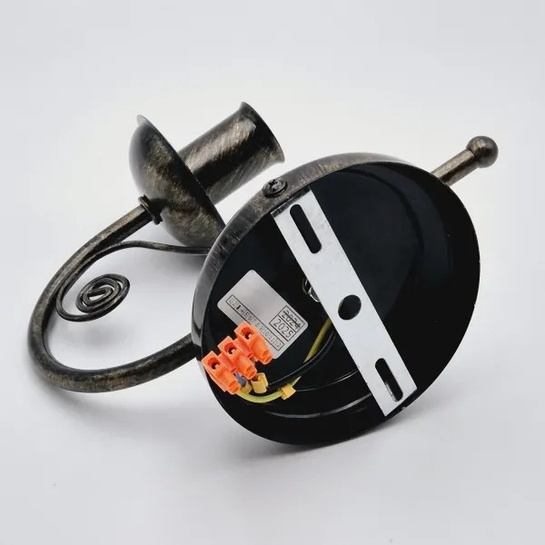 Fali lámpa DONATO 1xE14x40W/230V patinás