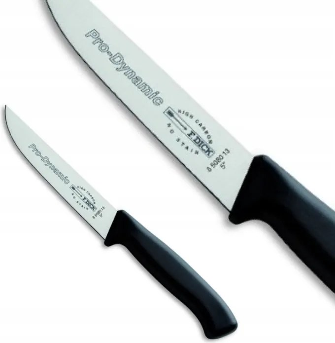 Pro-dynamic Konyhakés 13CM Fekete Rozsdamentes Acél