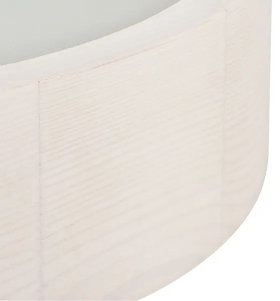 Kanlux 23123 - Mennyezeti lámpa JASMIN 1xE27/20W/230V ø 27,5 cm fehér tölgy