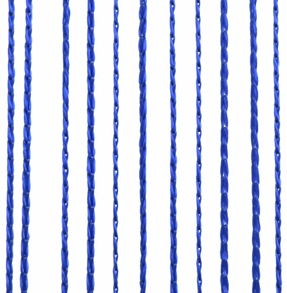2 db kék zsinórfüggöny 100 x 250 cm