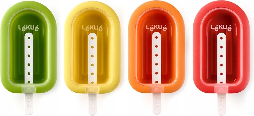 Fagylaltforma készlet, 4 darabos, nagy