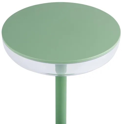 Kanlux 37313- LED Dimmelhető újratölthető lámpa FLUXY LED/1,7W/1800 mAh IP44 zöld