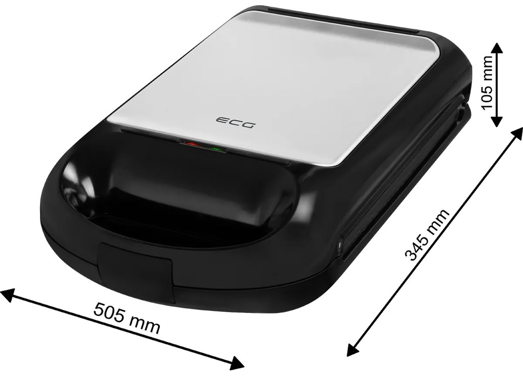 ECG S 4310 QUATTRE szendvicssütő