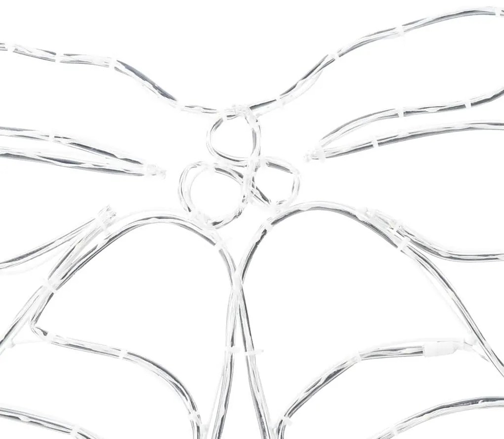 Karácsonyi Harang 144 LED-del Sokszínű 56 x 46 cm PVC