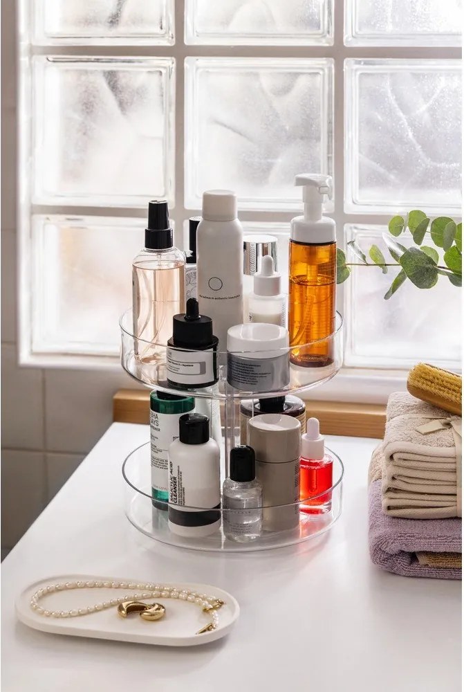 Műanyag forgó fürdőszobai rendszerező – Casa De Engel