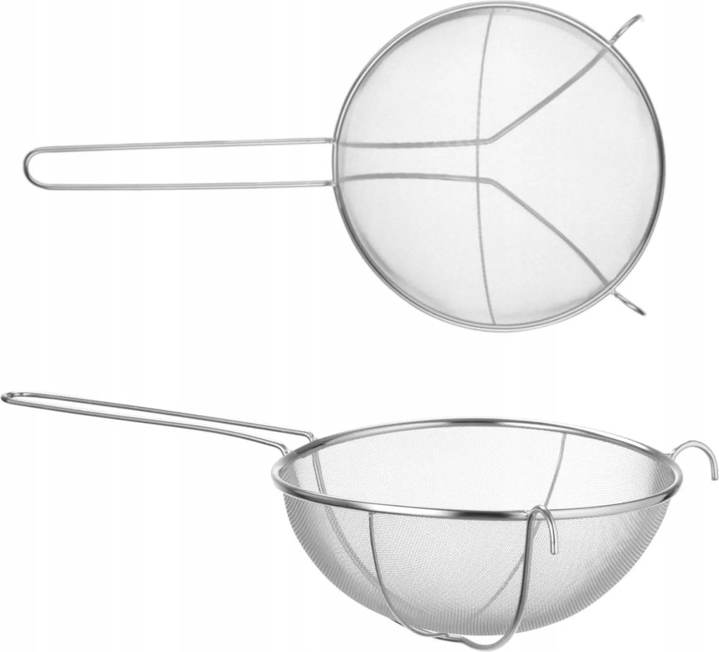 Erősített Acél Konyhai Szita Törlőkendőhöz Átm. 26CM