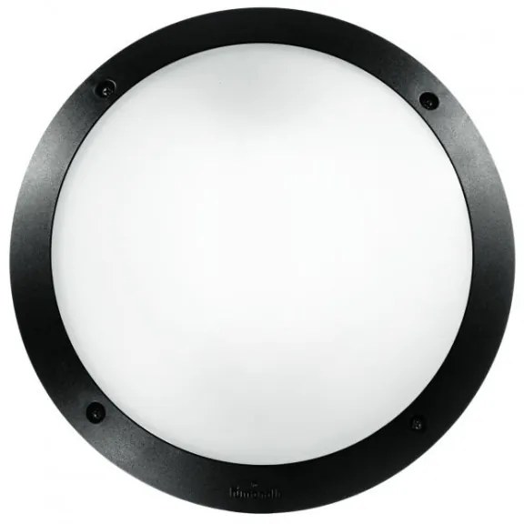 Ideal Lux - POLAR kültéri fali lámpatest 1xE27/23W/230V IP66 fekete
