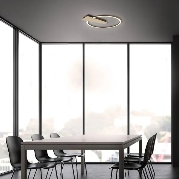 Briloner 3542017 - LED Dimmelhető mennyezeti lámpa NICO LED/12W/230V arany