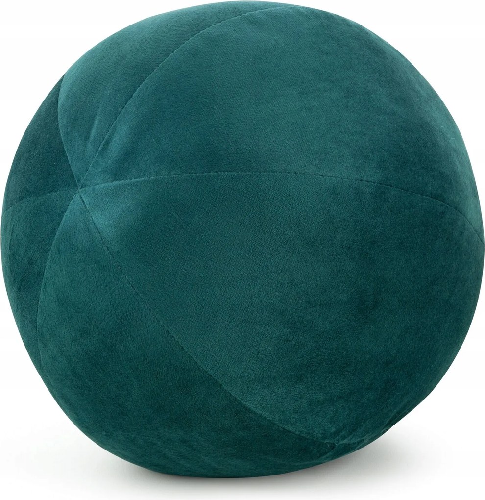 Gaja díszpárna 4 o24 cm sötét türkiz velvet dekoratív Glamour