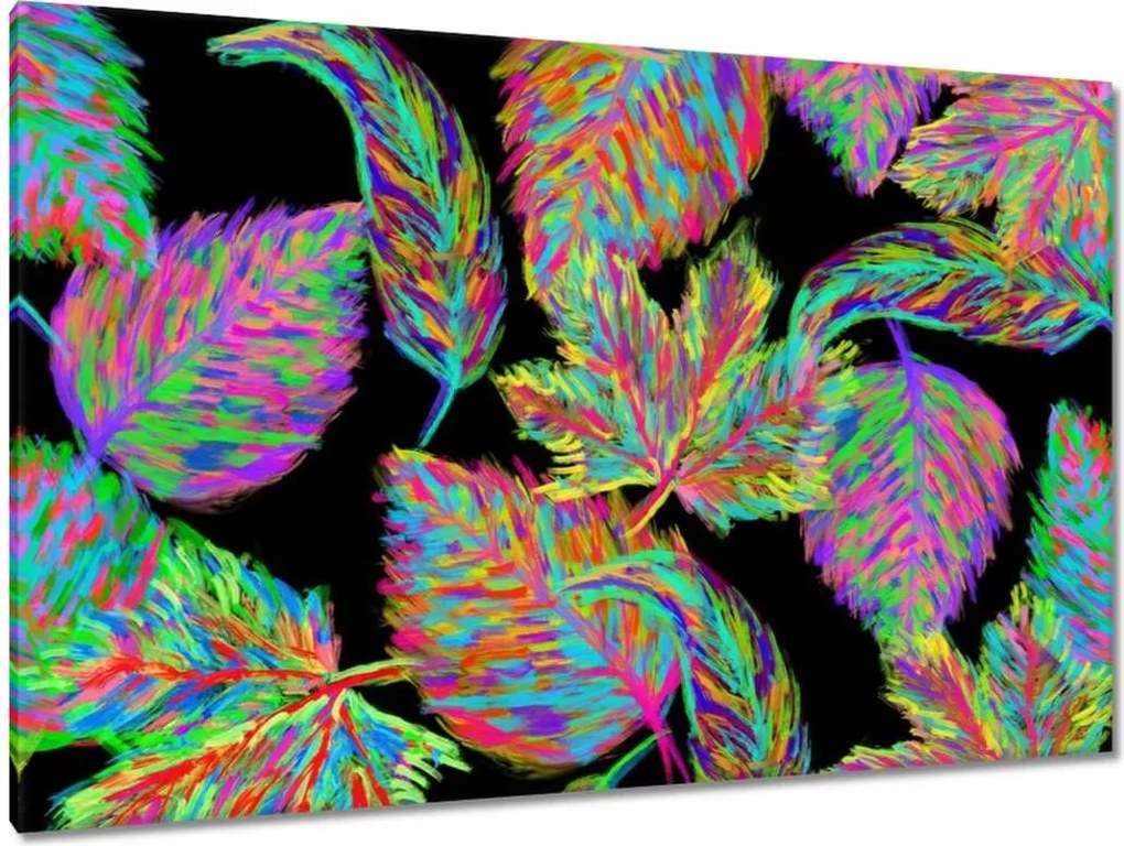 Vászonkép 120x80 Színes levelek Levelek