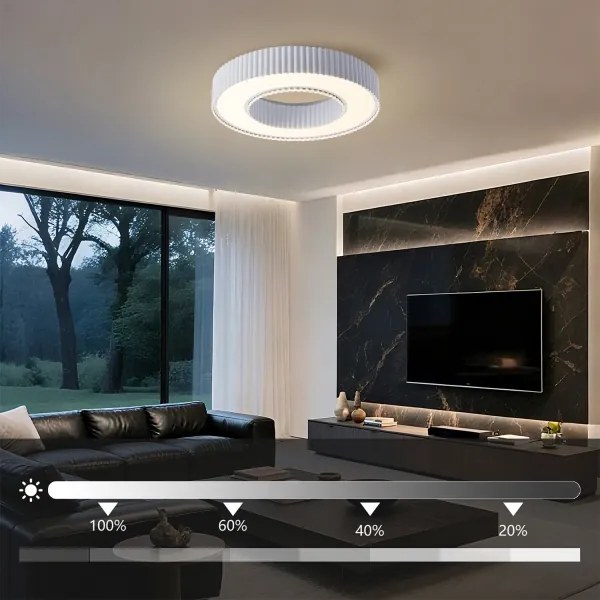 Brilagi - LUMIX LED dimmelhető mennyezeti lámpa LED/48W/230V 3000-6000K fehér Ø 50 cm + távirányító