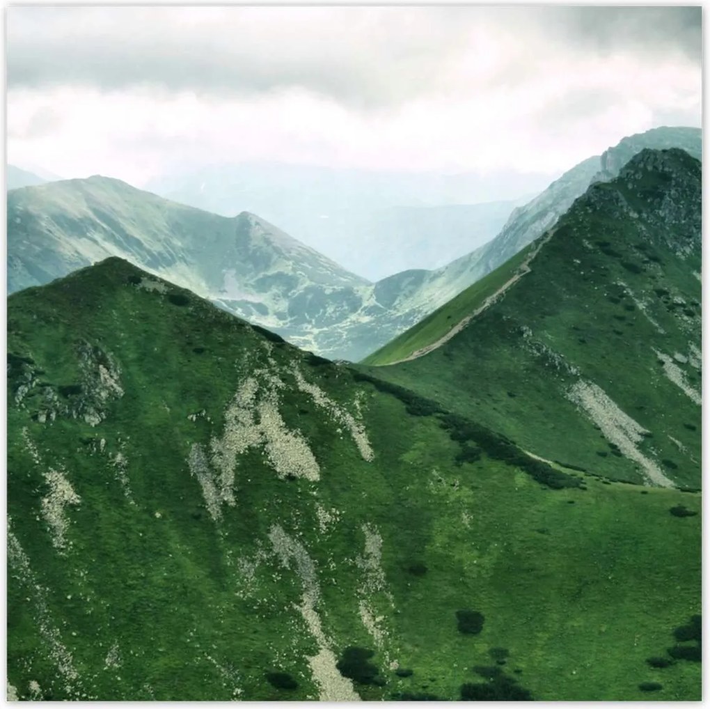 Poszterek 140x140 Tátra Lengyel hegyek Kilátás