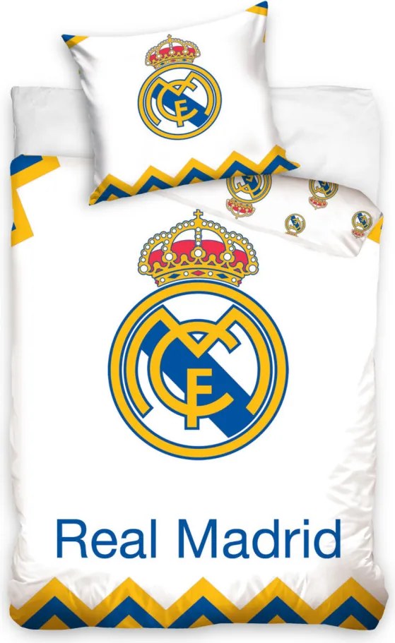 Real Madrid Champions ágyneműhuzat 140×200cm, 70×90 cm