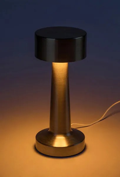 Rábalux Senan 74207 akkumulátoros, érintőkapcsolós asztali lámpa, 2,7W LED, 3000K-4000K-6000K, 40 lm