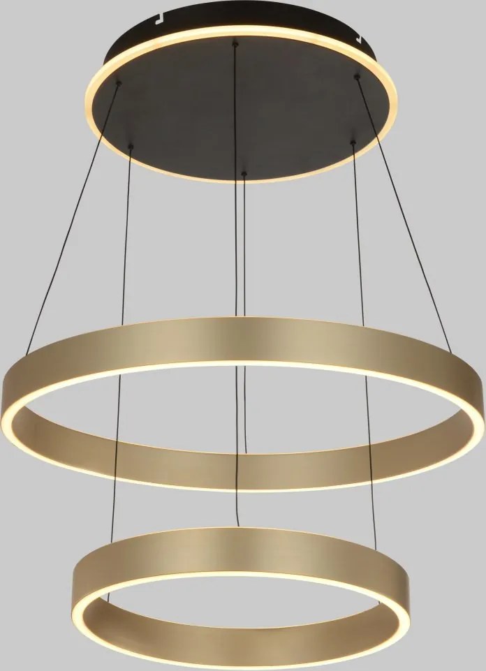 AVIANO LIGHTING 6072-304 MARLING Modern Led Függesztett Lámpa Fekete, Arany LED IP20