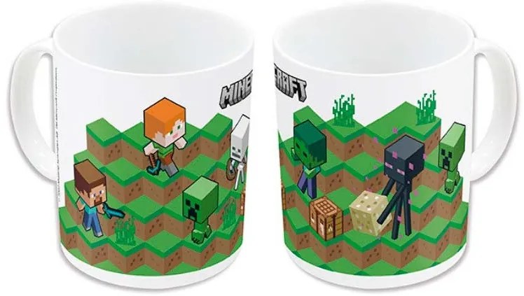 Minecraft TNT Boom porcelán bögre 325 ml (11 oz) Díszdobozban