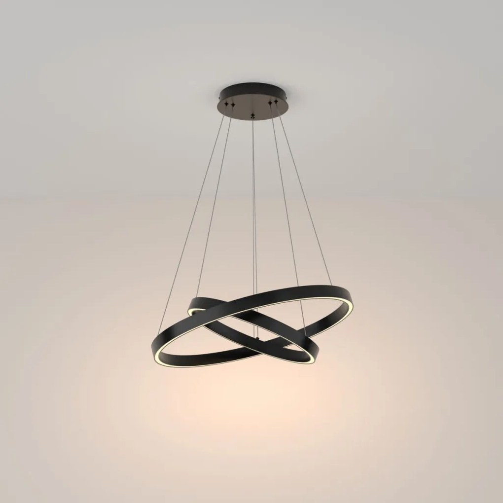 Maytoni RIM MOD058PL-L55B3K Függőlámpa 2x61W/LED 3000K 3500LM IP20