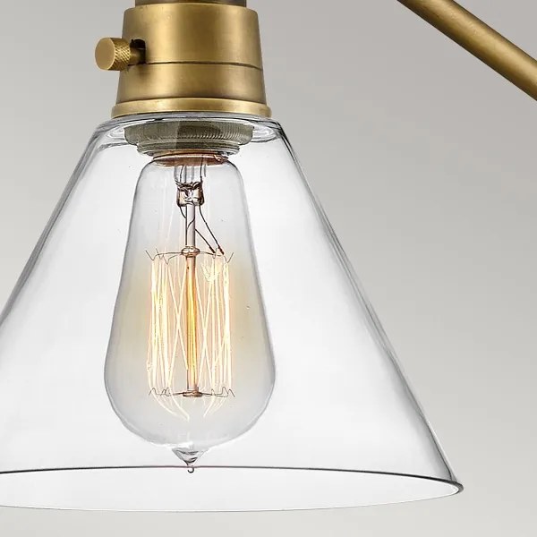 Hinkley HK-ARTI-1W-HB-CG - Fali lámpa ARTI 1xE27/60W/230V réz