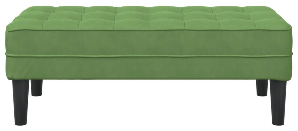 Pad Zöld 113x57x39 cm Velúr