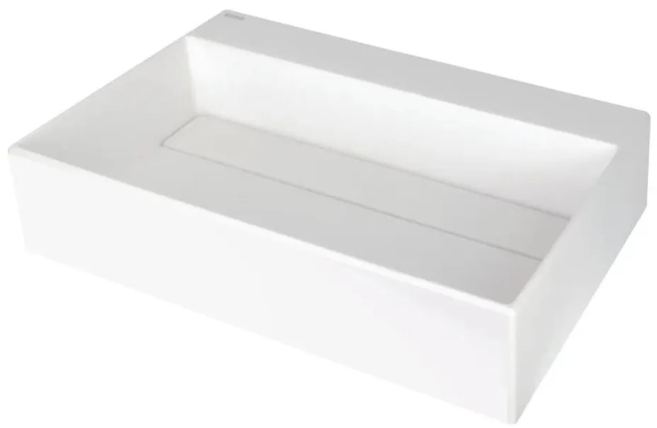 Deante CQR_AU6M - Ráültethető mosdó CORREO 40x60 cm gránit/alabástrom