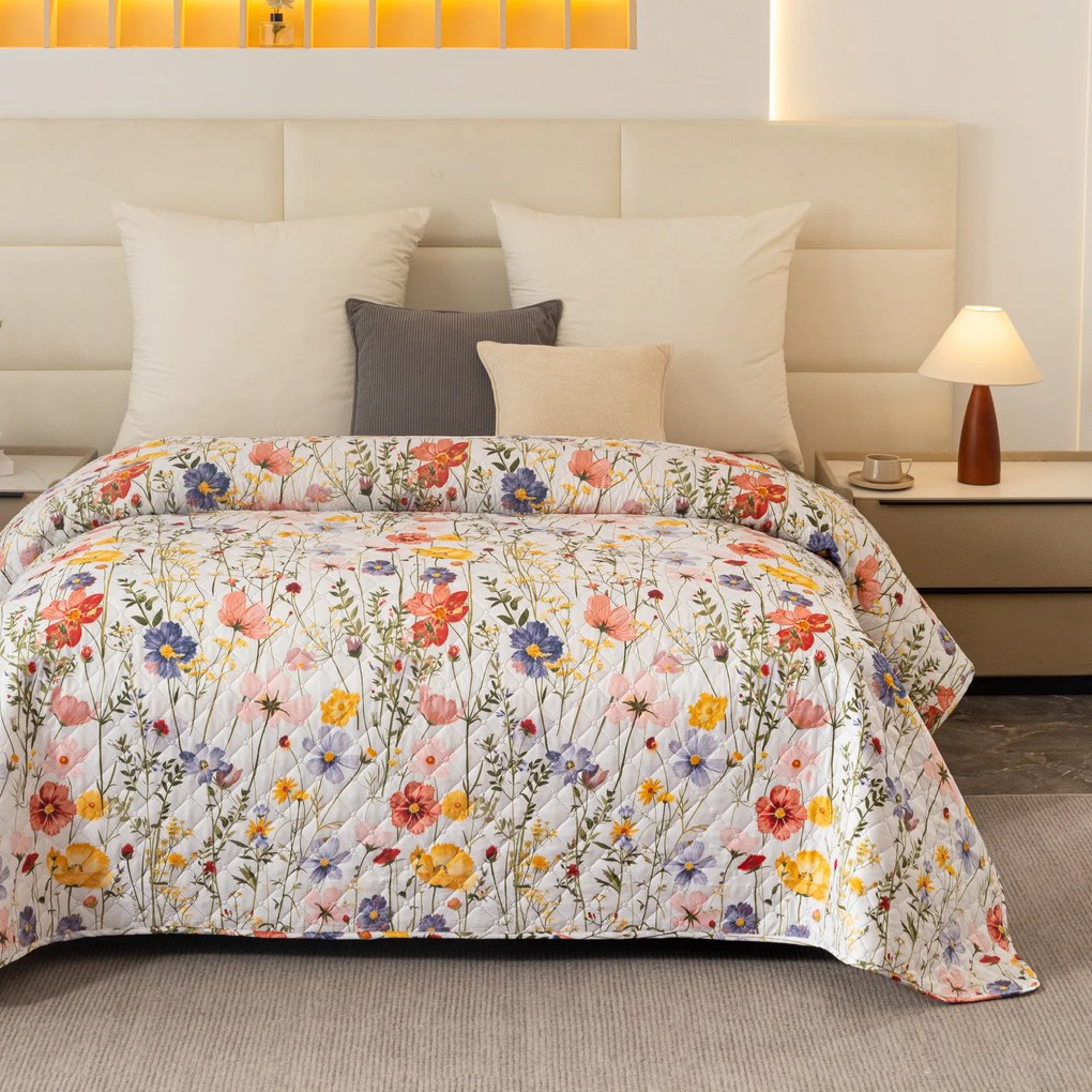 ágytakaró WILDFLOWERS, színes Méret: 220 x 240 cm