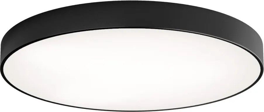 Mennyezeti lámpa érzékelővel CLEO 6xE27/24W/230V, átm. 80 cm, fekete